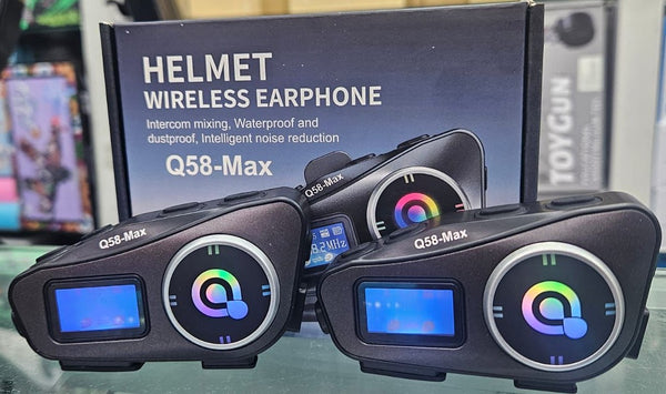 Gray helmet for bikers