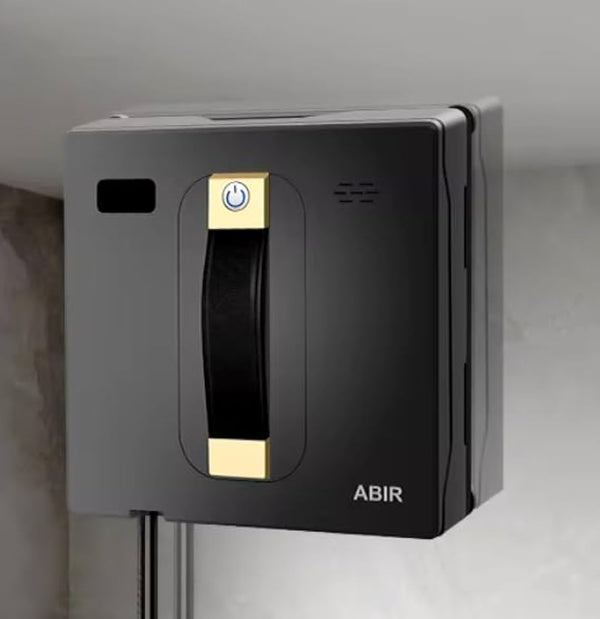 Robot Limpiador de Ventanas ABIR WD8, Doble Rociado de Agua, Memoria Inteligente, Alta Succión al Vacío, Sensor Láser, Robot de Limpieza de Cristales de Pared en el Hogar, Control por Aplicación