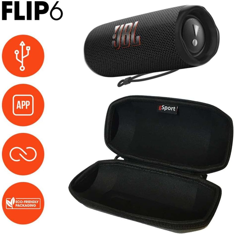 JBL FLIP 6 Altavoz Bluetooth + Funda de Regalo (Liquidación por cierre)