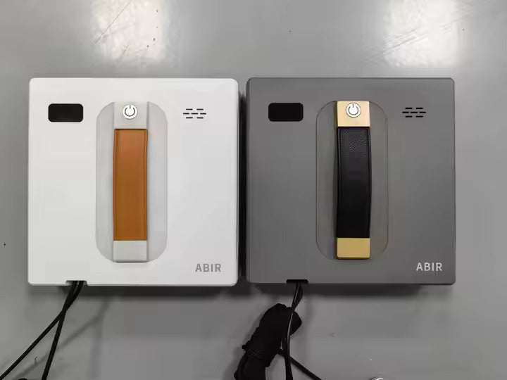 Robot Limpiador de Ventanas ABIR WD8, Doble Rociado de Agua, Memoria Inteligente, Alta Succión al Vacío, Sensor Láser, Robot de Limpieza de Cristales de Pared en el Hogar, Control por Aplicación